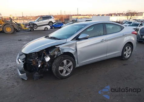 2011 Hyundai Elantra Gls из США, поврежденный, VIN 5NPDH4AE3BH008532